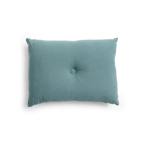 HAY - Dot Kudde Linen 60x45 cm (Petrolblå)