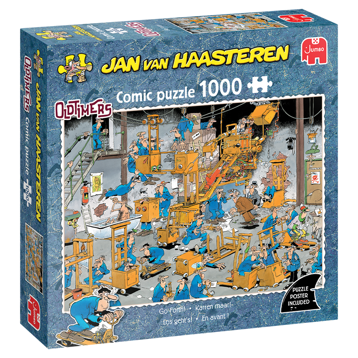 Jan van Haasteren - Oldtimers Go Forth! (1000 pieces)
