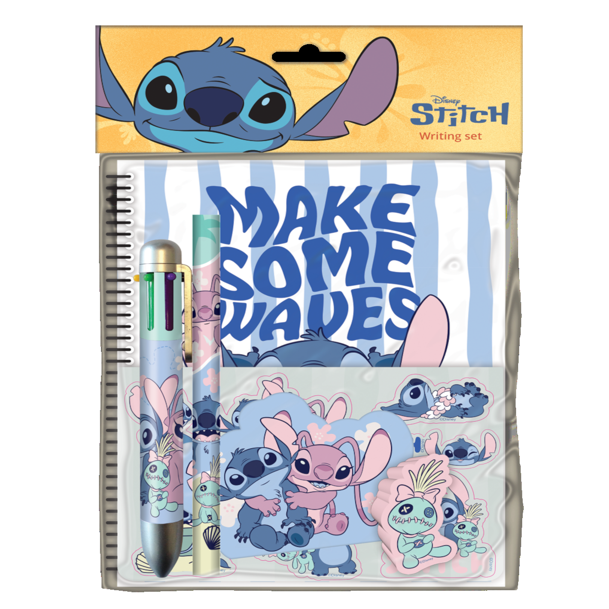 Stor - Stitch Writing Set - Multi-Colored Pen
