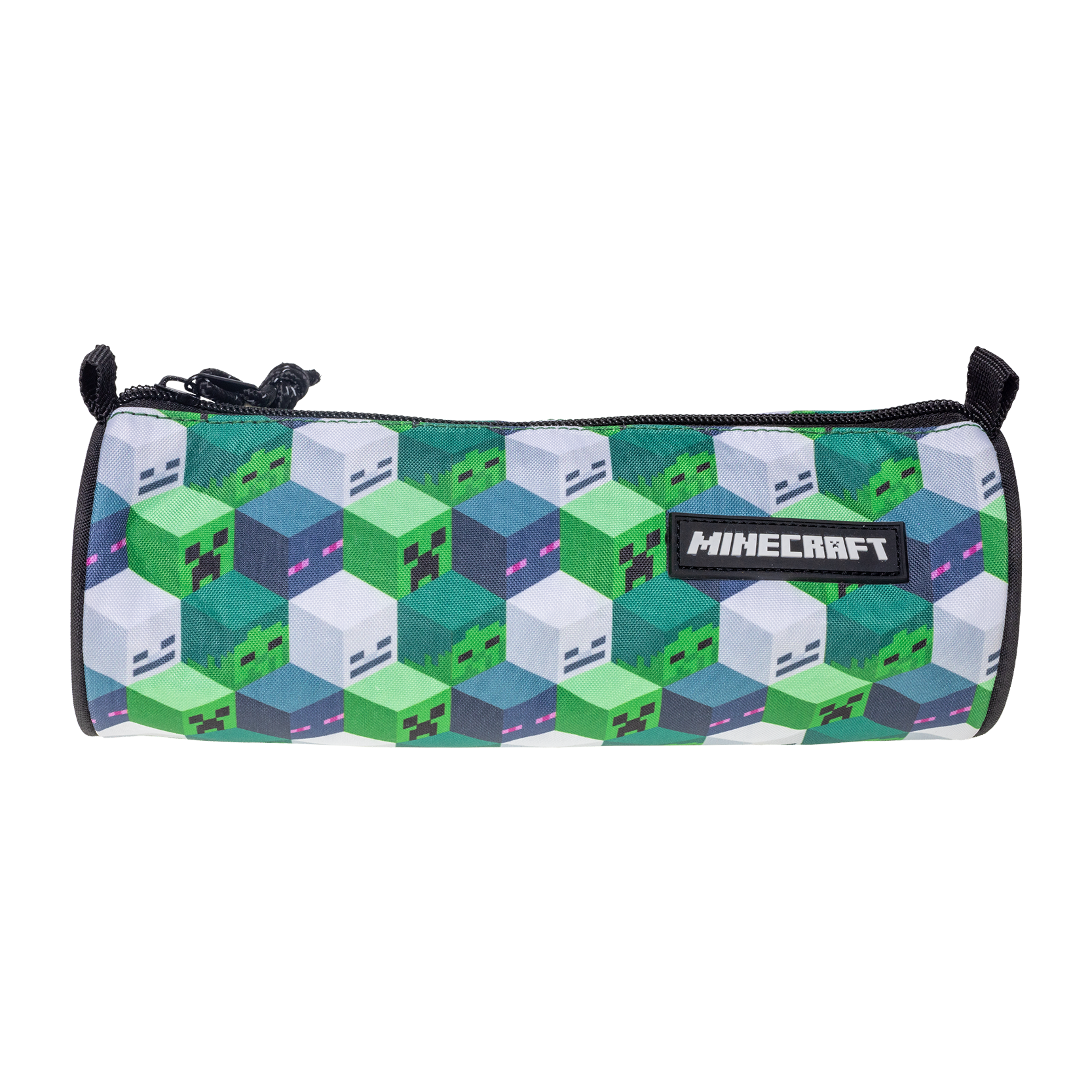 Euromic MINECRAFT Round pencil case 22 x 7 cm