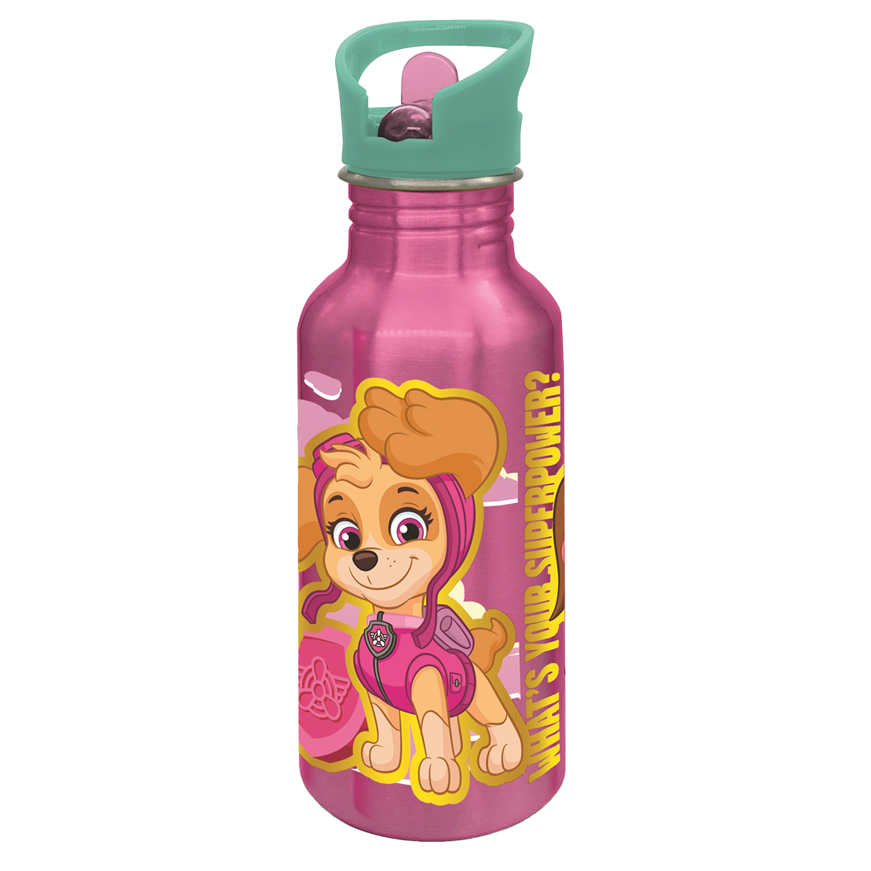 Stor - PAW GIRL ALU Flaske Sipper - 545 ml