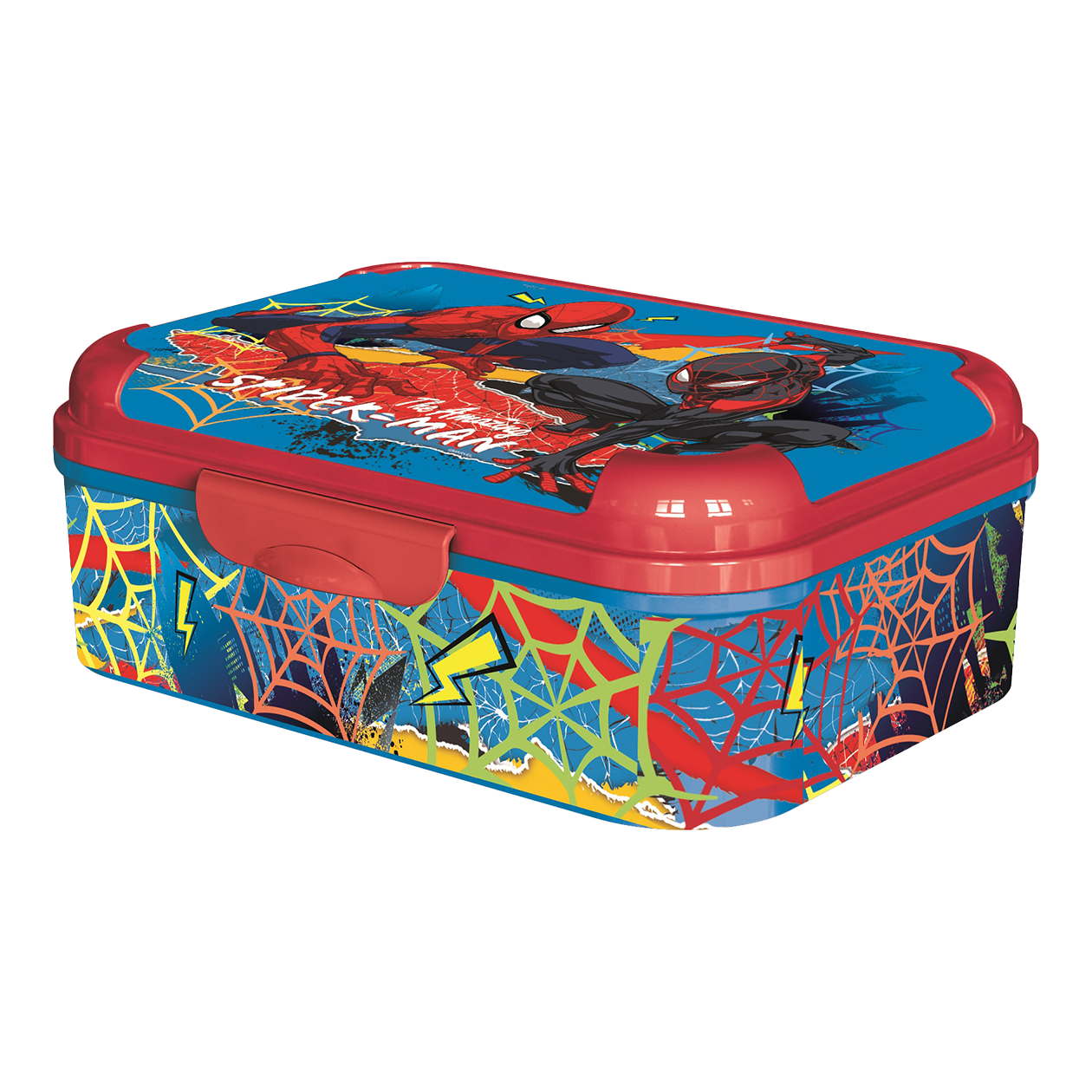 Stor - SPIDERMAN Asker Madkasse - Colorful - 17 x 13.5 x 6.2 cm