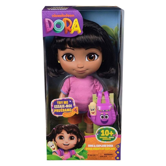 Dora istraživačica - Lutka od 30 cm - Pjevaj i istražuj