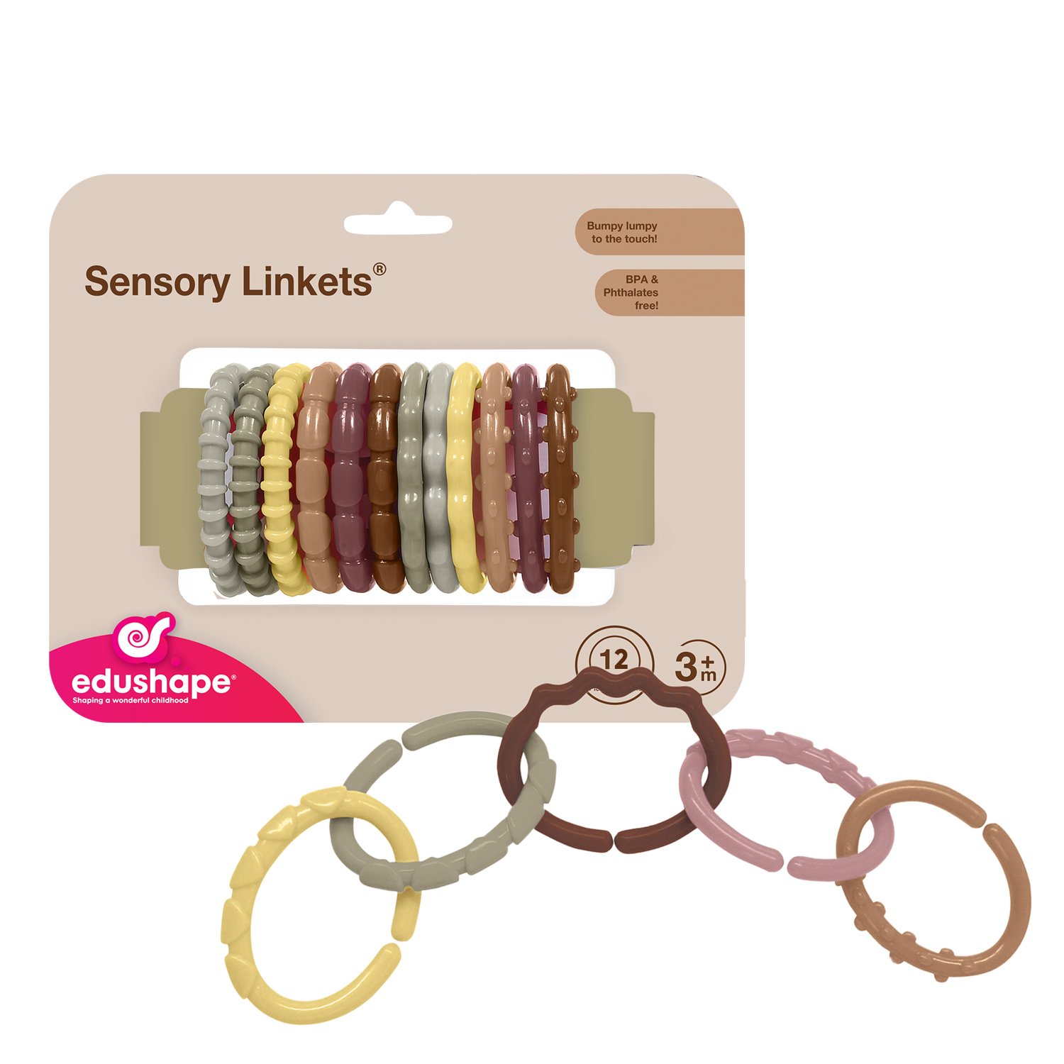 Edushape - Teethers - 12 pcs (E929001bc)
