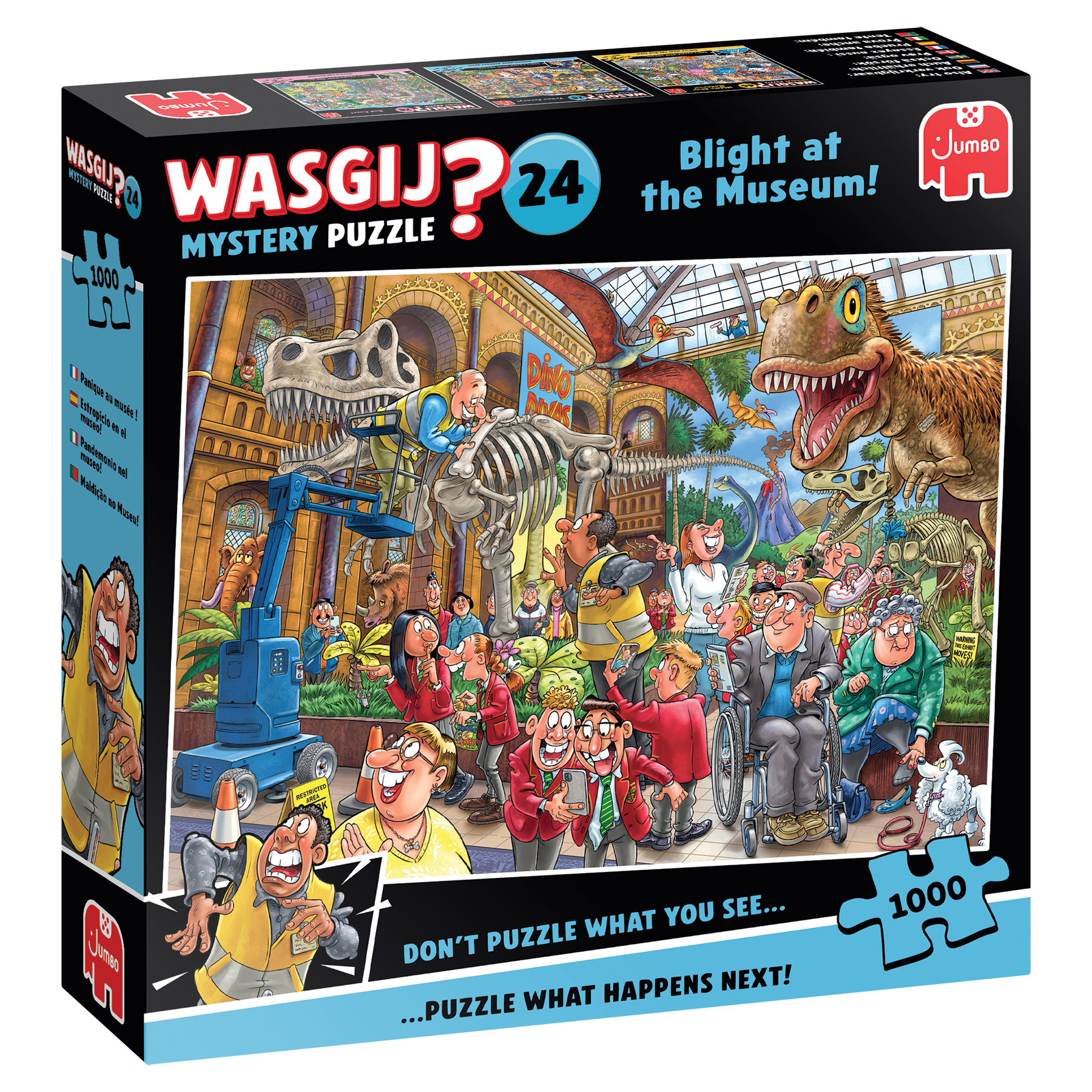Wasgij Mystery Puzzle 24 Blight At The Museum! (1000)