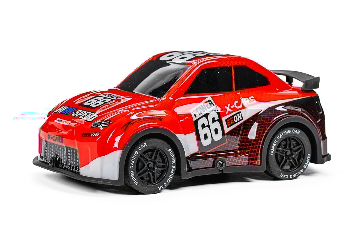 TEC-TOY - Mini Rally R/C 1:24 2,4GHz w/light, red (471275)