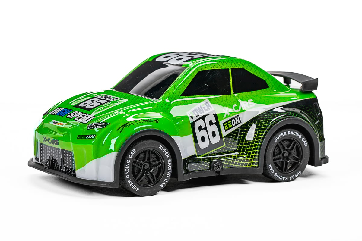 TEC-TOY - Mini Rally R/C 1:24 2,4GHz w/light, green (471274)