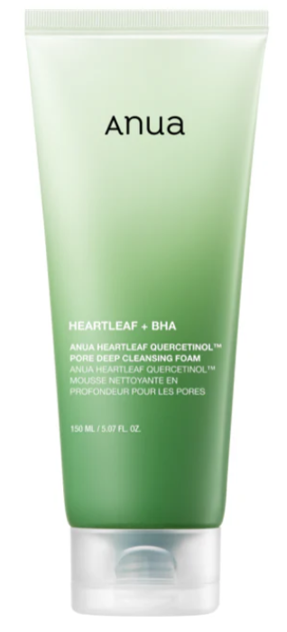 Anua - Heartleaf Quercetinol Pore Deep Cleansing Foam 150 ml - Rens