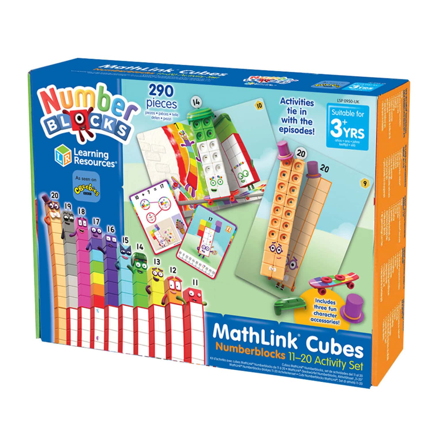 Learning Resources– Numberblocks – Activity Set with Numbers 11-20 (LSP0950-SCA)