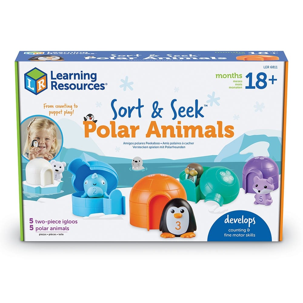 Learning Resources - Sort&Seek Polar Animals (LSP6811-SCA)