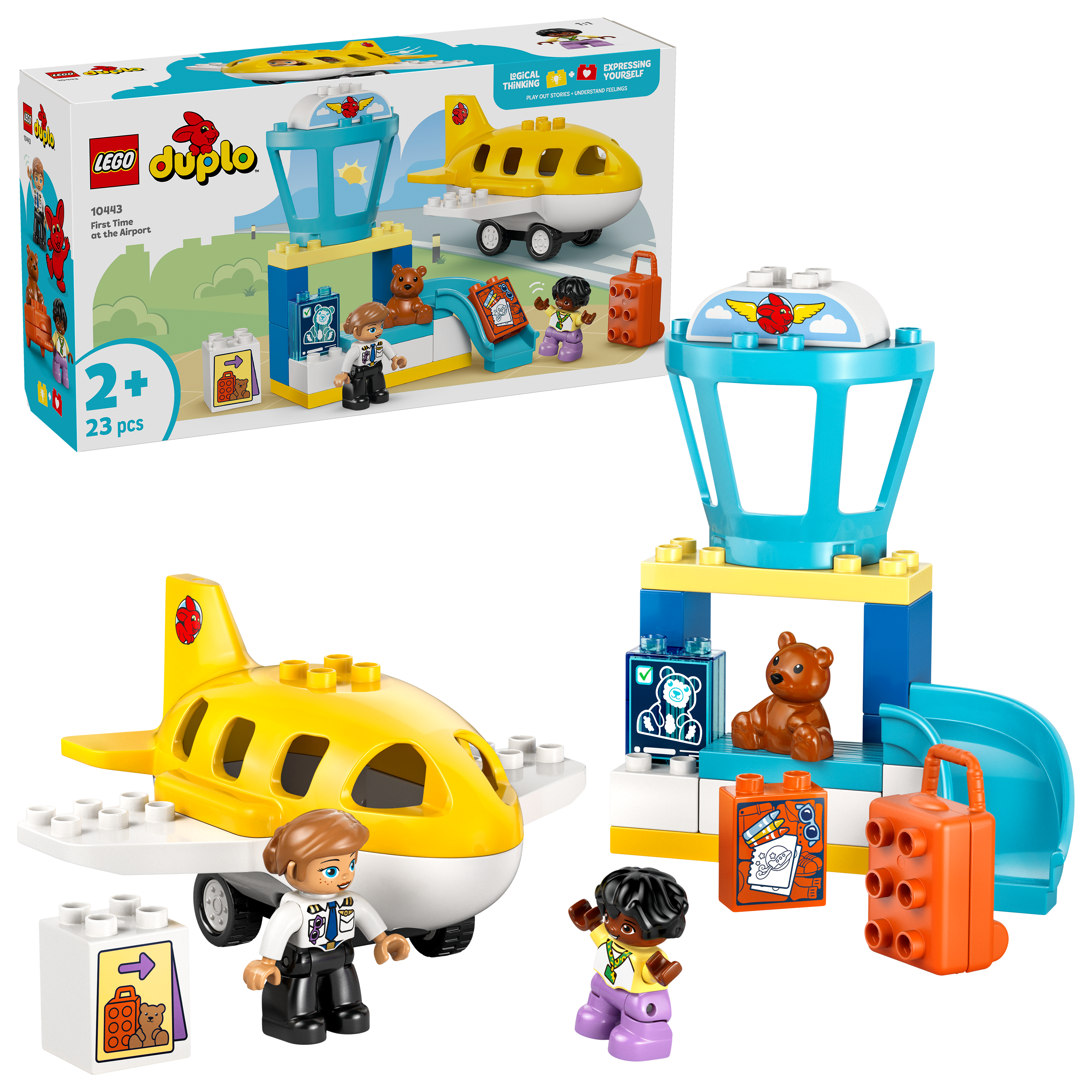 LEGO DUPLO 10443 På flyplassen for første gang