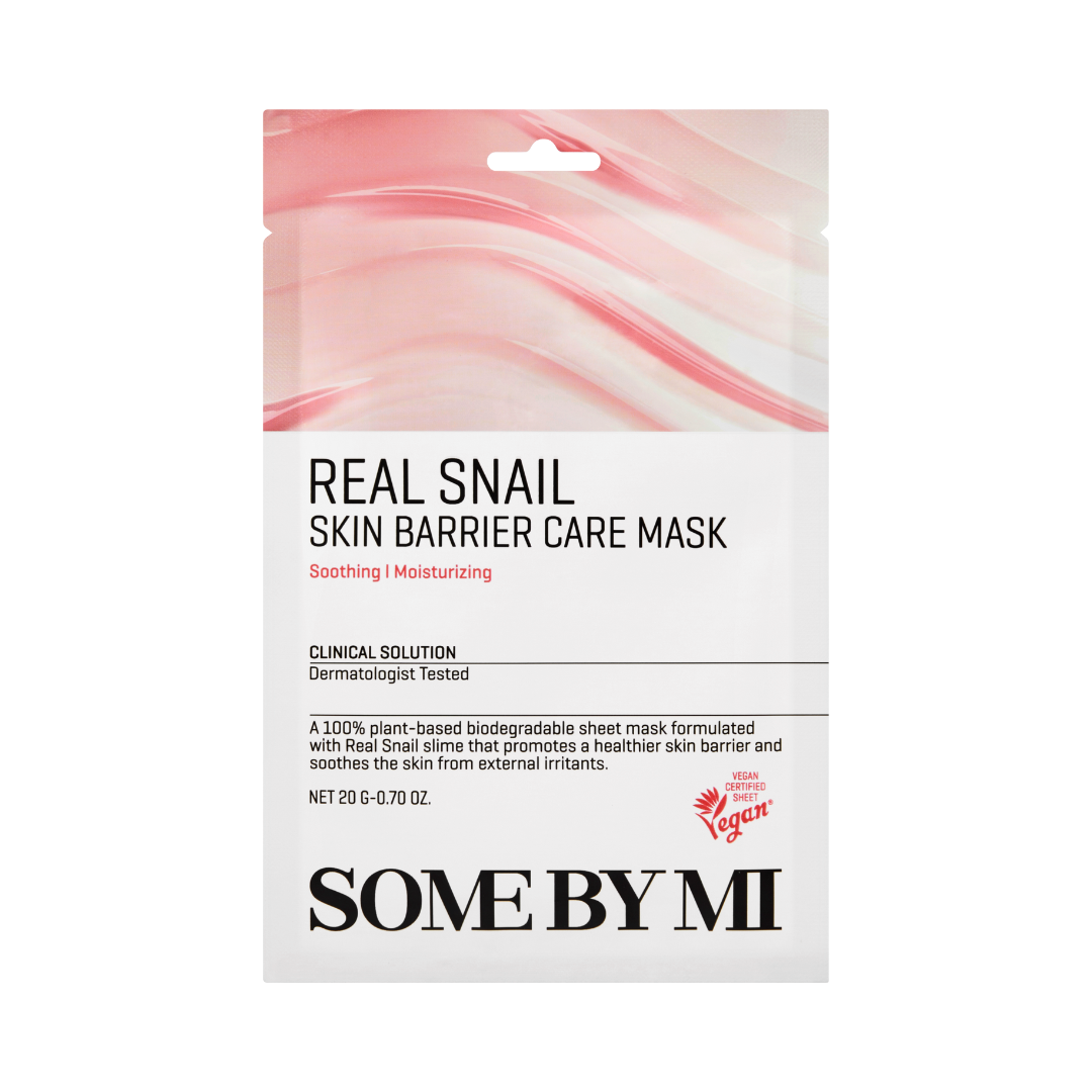 (Bundle) Some By Mi - Real Snail Skin Barrier Care Mask