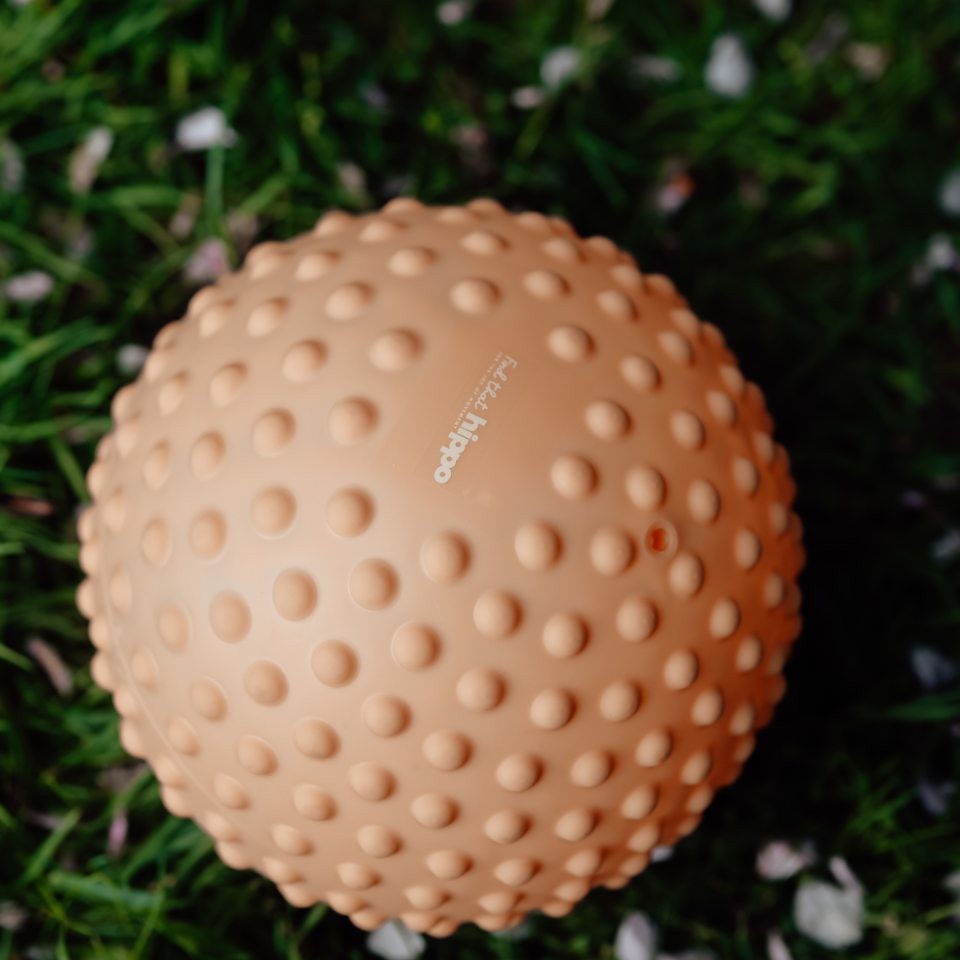 Köp Find that hippo Large sensory ball Desert Sand (53100500)