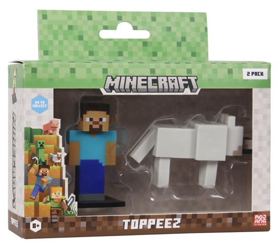 Minecraft - 3D Toppeez 2 Pack Vindu Boks - (2015MC)