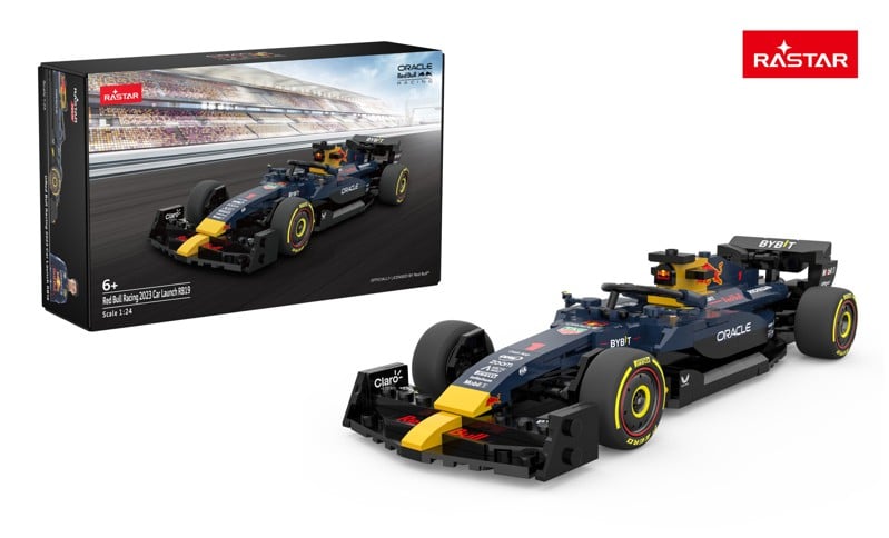 Rastar - 1:24 Red Bull F1 RB19 Bricks Dark Blue (92500-B)