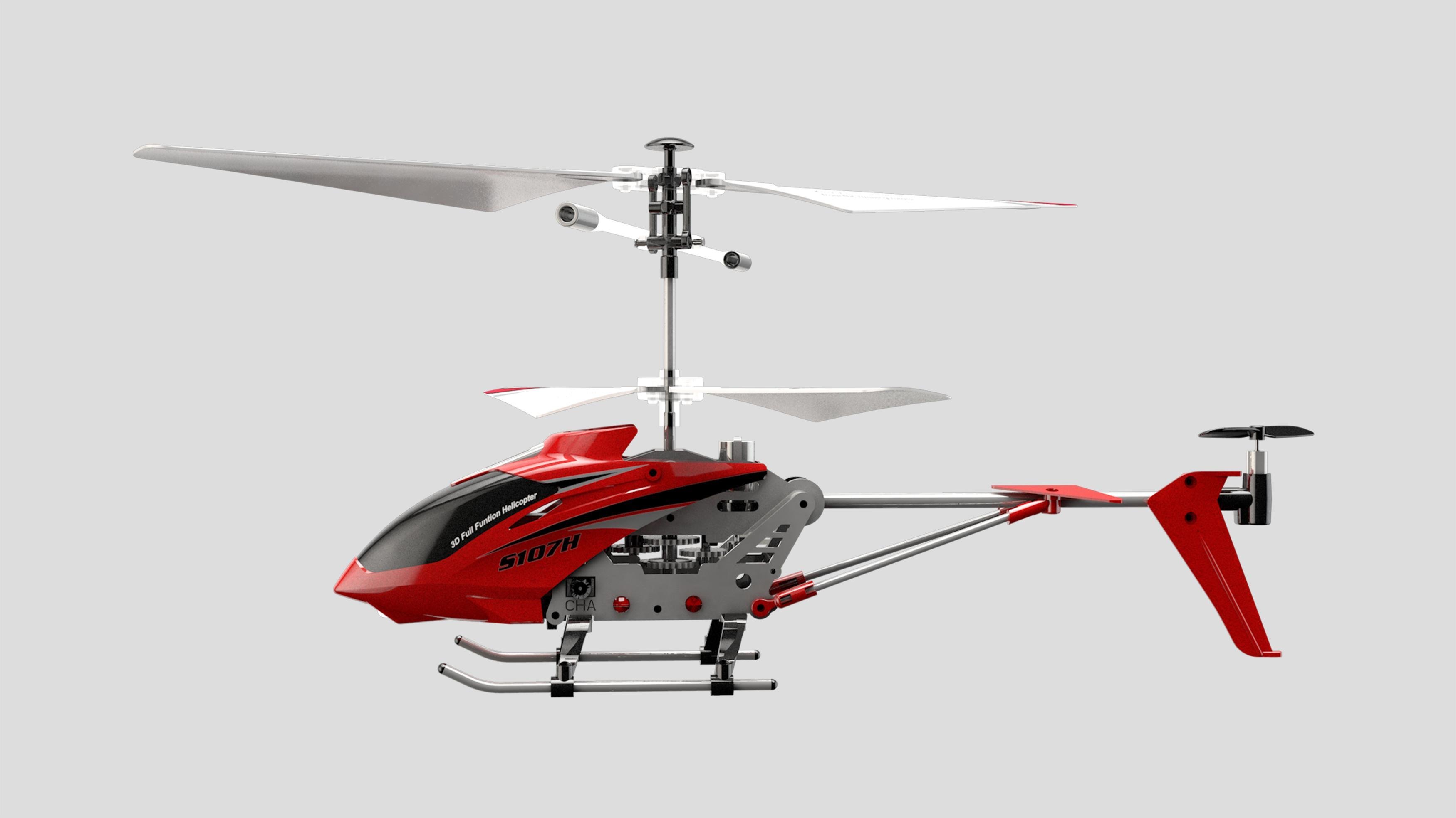 Syma - R/C S107H Helikopter 2.4GHz Lengde 23 cm - (50402)