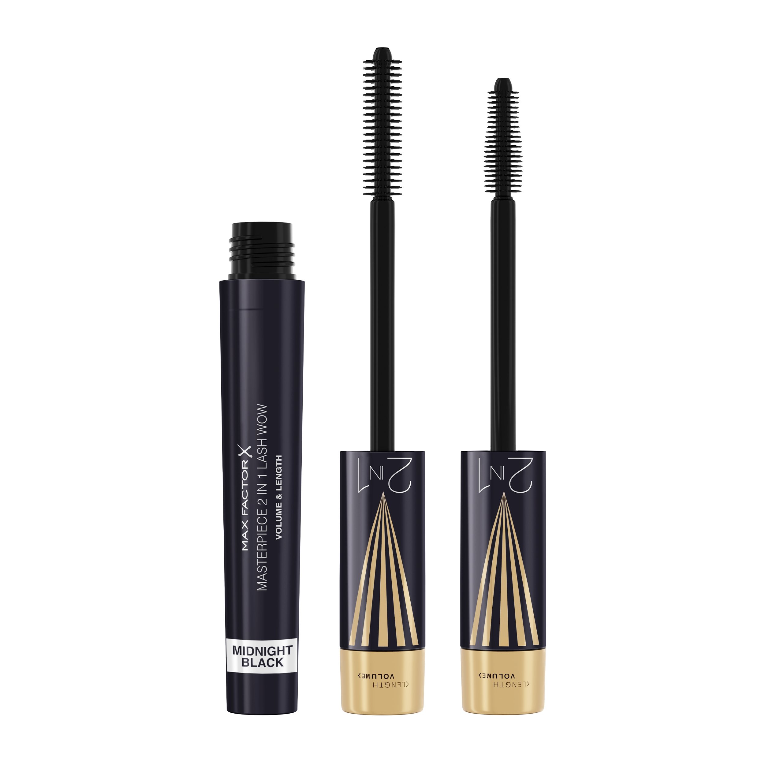 Max Factor Masterpiece 2in1 Lash Wow Midnight Black - 7 ml