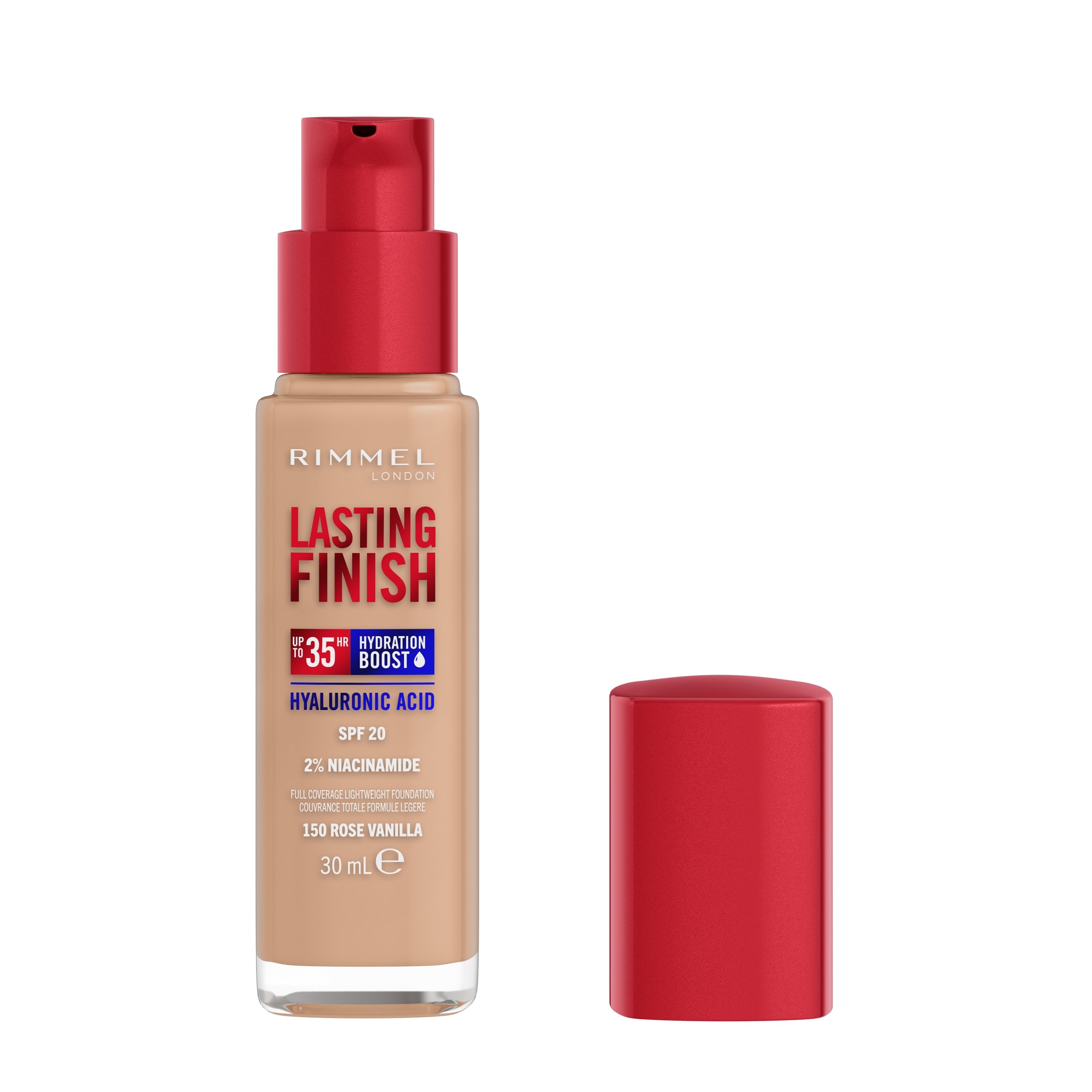 Rimmel London Clean Lasting Finish Foundation 150 Rose Vanilla