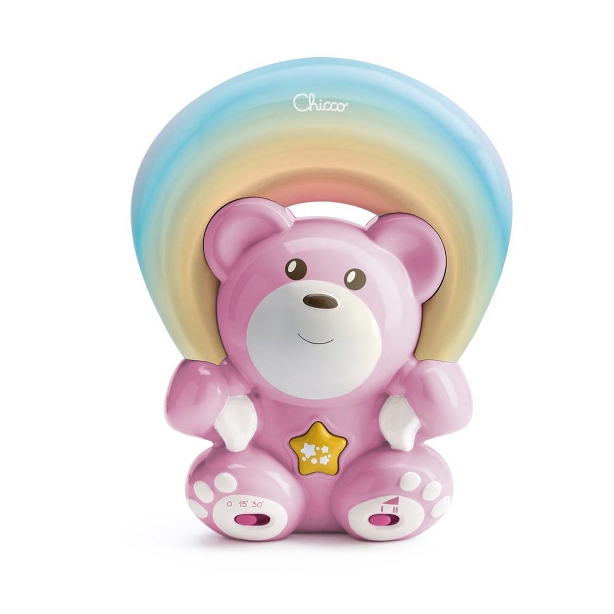 Chicco Rainbow Bear pink