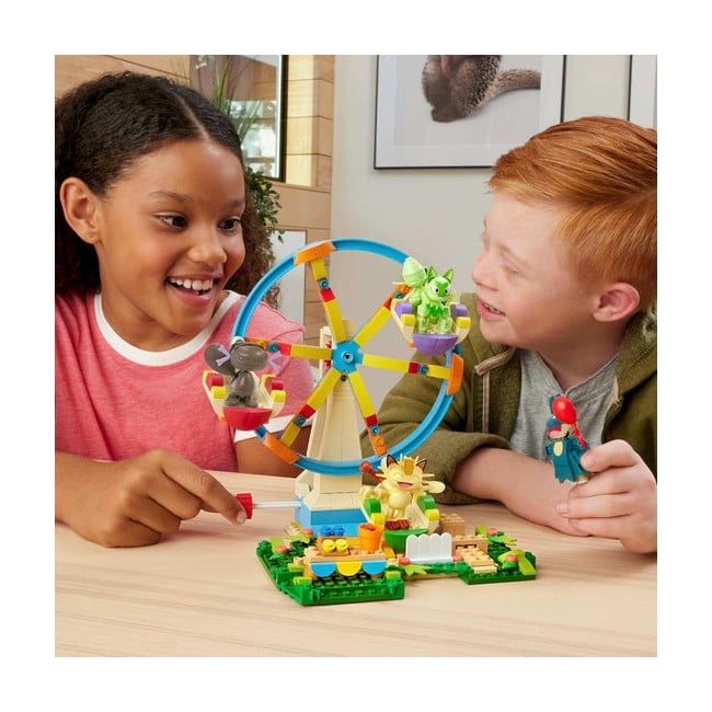 MEGA - Pokémon Ferris Wheel set za izgradnju likova - 393 komada