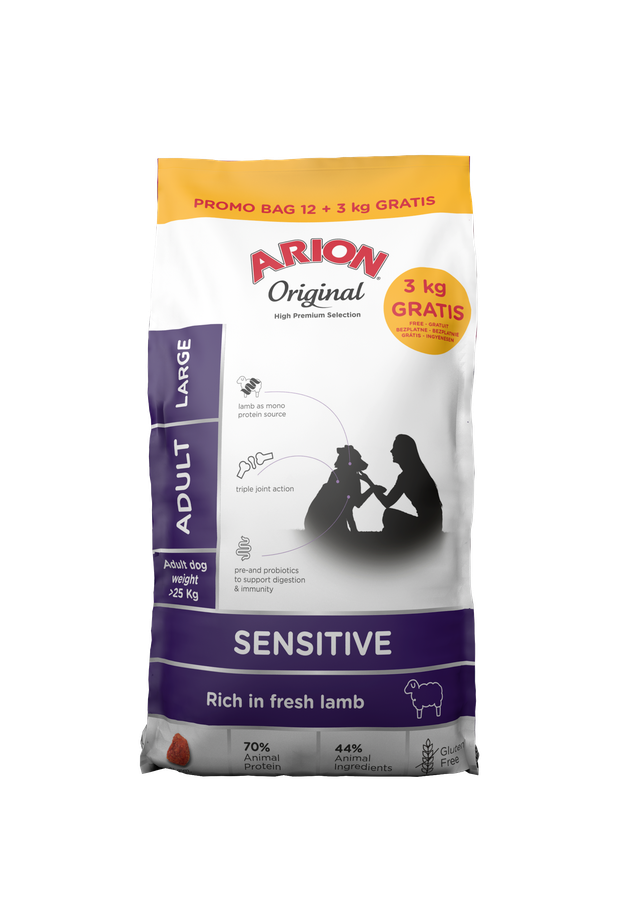ARION - Original sensitive large 15kg bag -  Dogfood