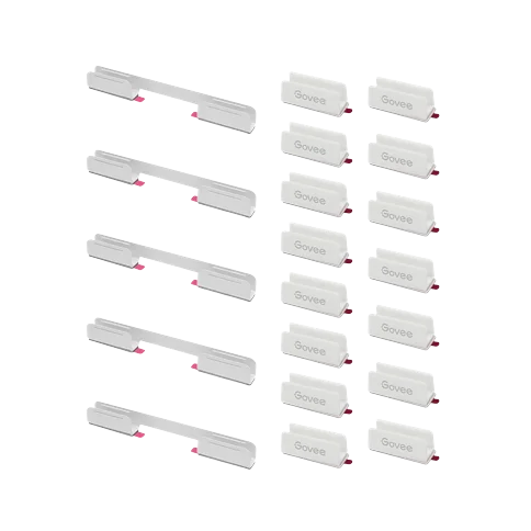 Govee - Neon Rope Light – Zusätzliche Halterungen und Clips (20 Stück)