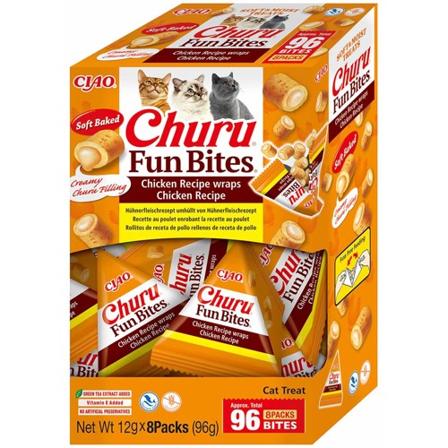 Churu - Cat Fun Bites - Chicken - 8 st