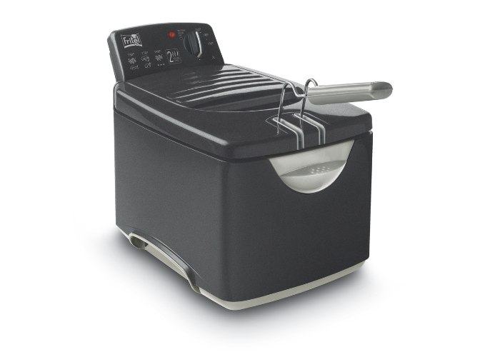 FRITEL Turbo SF® 4179 Frituregryde – 3L Retrodesign med Vindue og Kølig Yderside