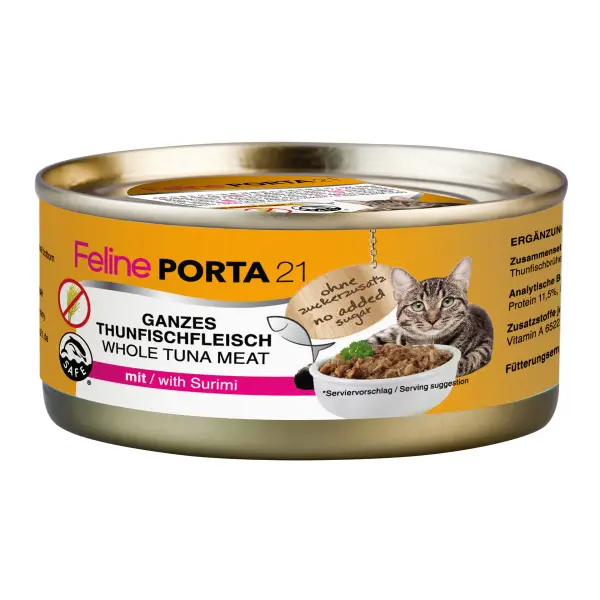 Porta21 - Feline Thunfisch mit Surimi - 156 g