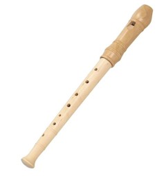 Music - Musik Träblockflöjt - Natural wood finish