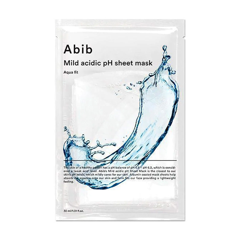 Abib - Mild Acidic pH Sheet Mask Aqua Fit - 30 ml