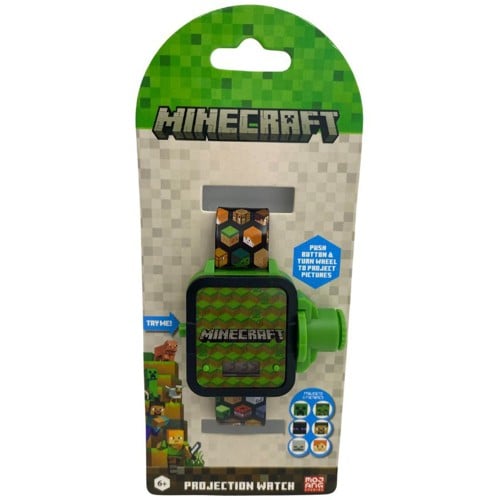 Accutime - Projektor Klocka LCD Minecraft