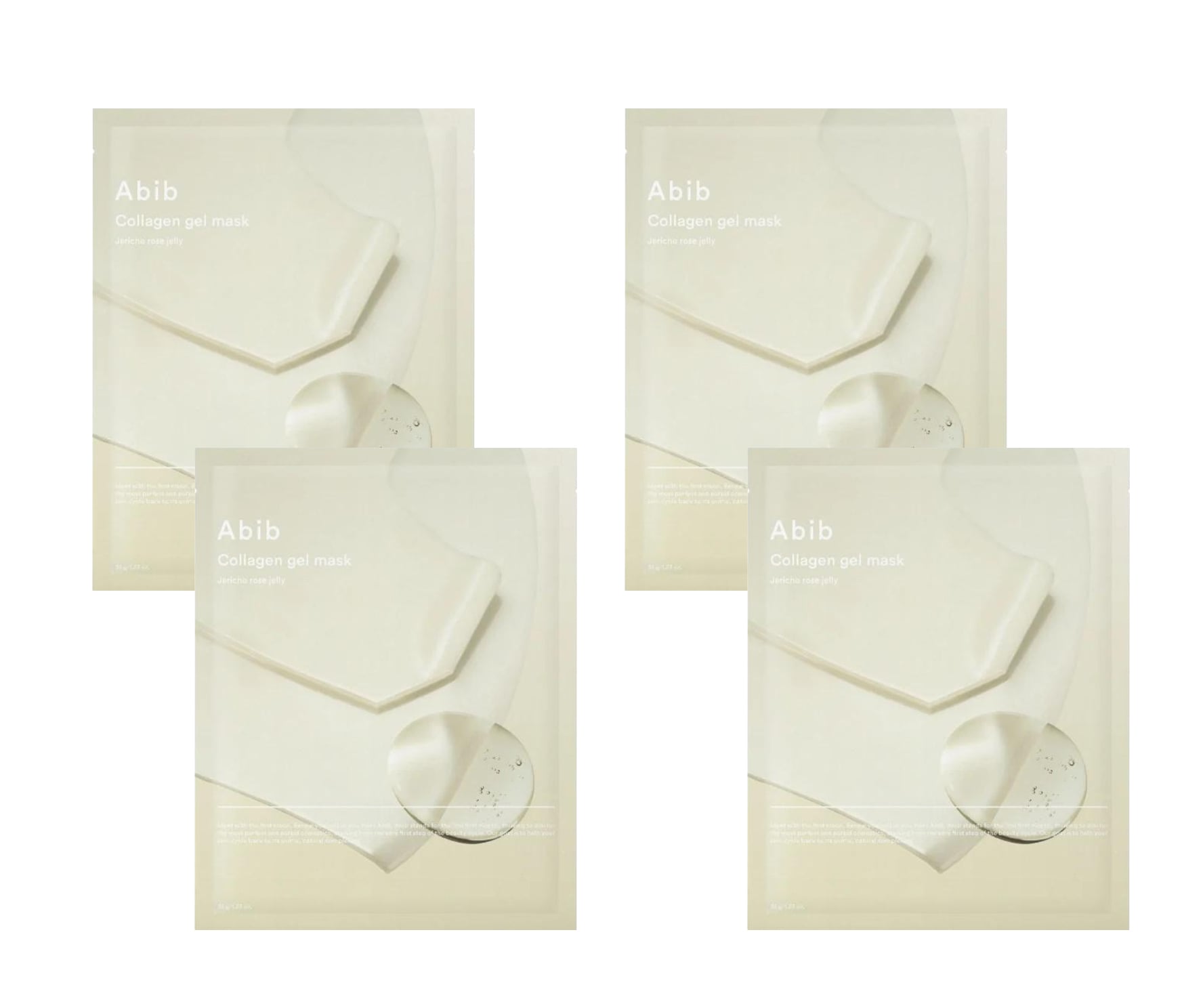 Abib - Collagen Gel Mask - Jericho Rose Jelly 4 stk.