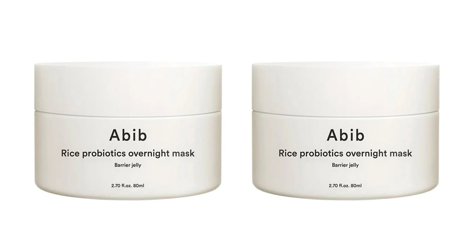 Abib - Rice Probiotics Overnight Mask - 80 ml - 2 stk.