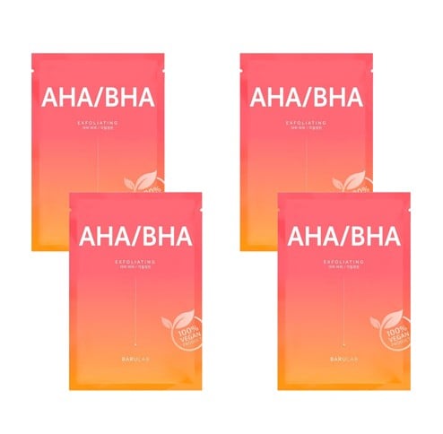 Barulab - The Clean Vegan AHA/BHA Mask - 4 Pcs