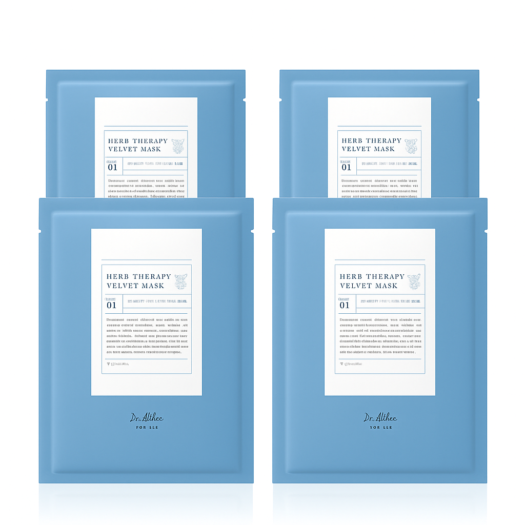 Dr. Althea - Herb Therapy Velvet Mask - 4 Pcs