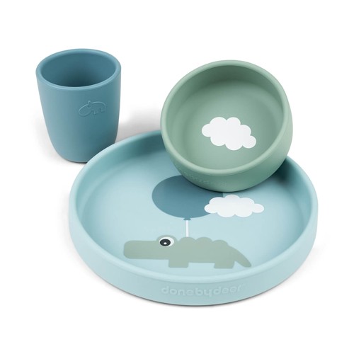 Done by Deer - Silicone dinner set Happy clouds