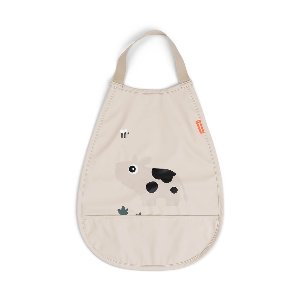 Done by Deer - Pull-over hagesmæk - Tiny farm Sand - 35 x 26,5 cm