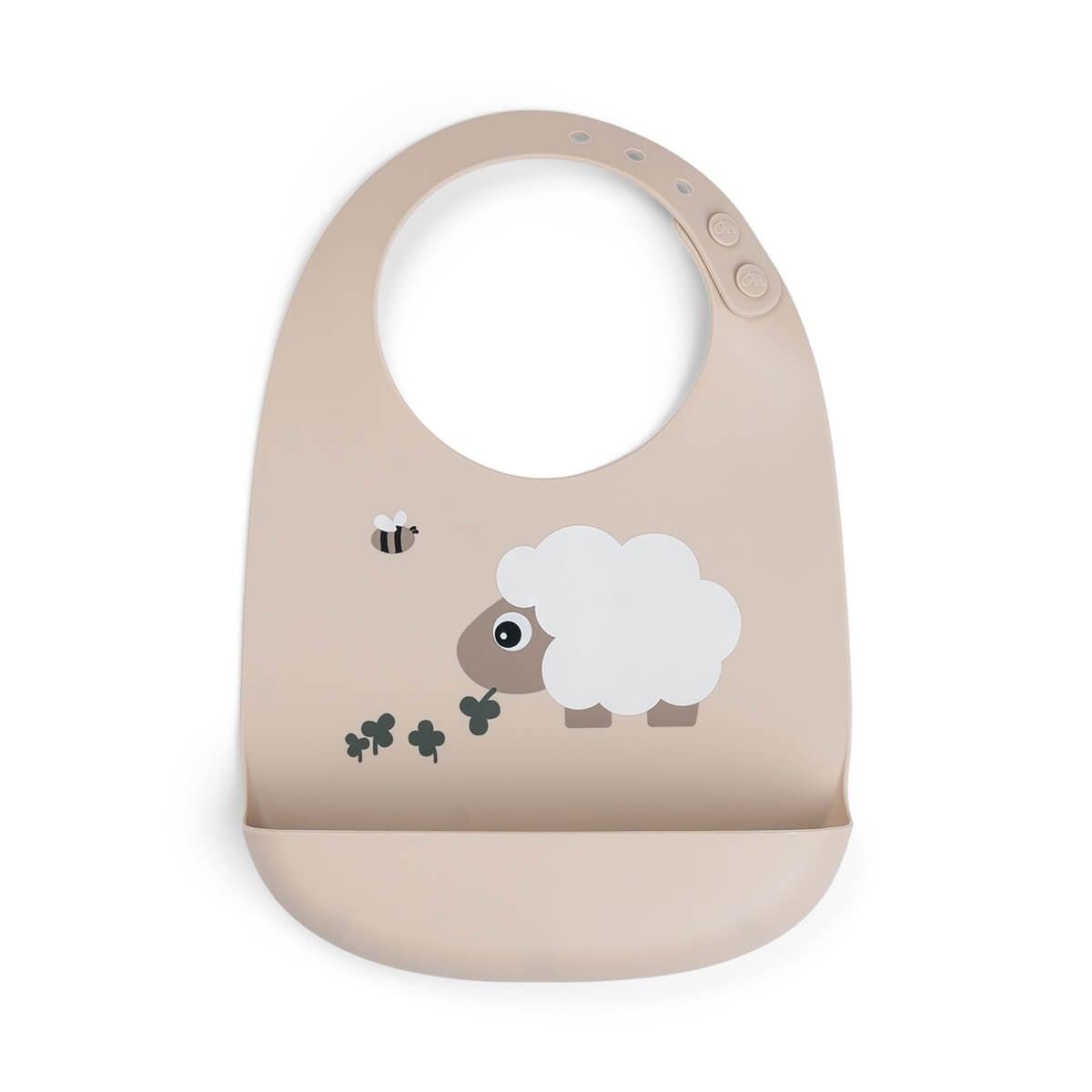 Done by Deer - Silikone hagesmæk - Sheepy Sand - 27 x 19 x 4 cm