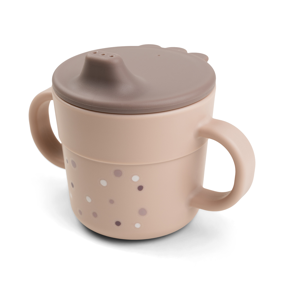 Done by Deer - Foodie tudkop Happy dots - Pudder - Ø8 x H 9 cm