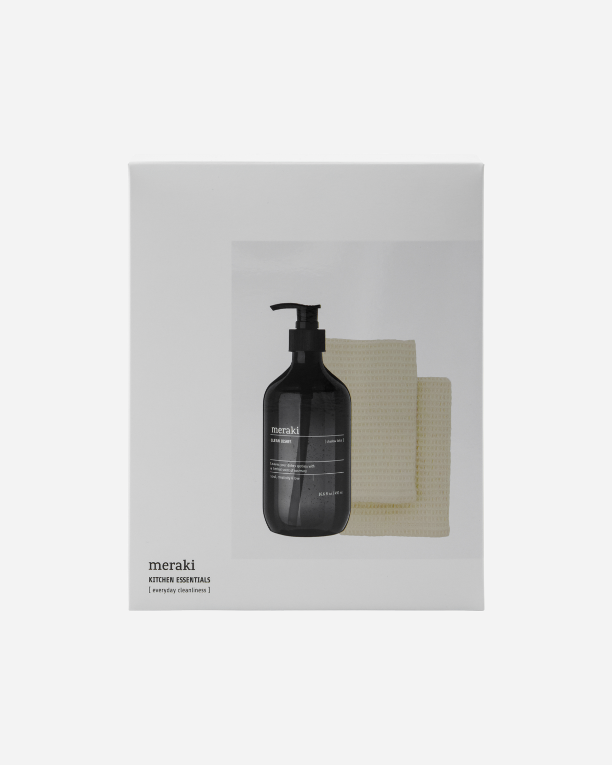 Meraki - Cadeaubox Kitchen Essentials - Shadow Lake & MkBeige - 490 ml