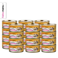 Porta21 - Catfood - 10x Feline Whole Tuna Meat with Surimi - 156 g -