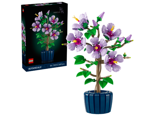 Flowers キット 12ヶ月105cmx105cm lego-botanicals-hibiscus-10372