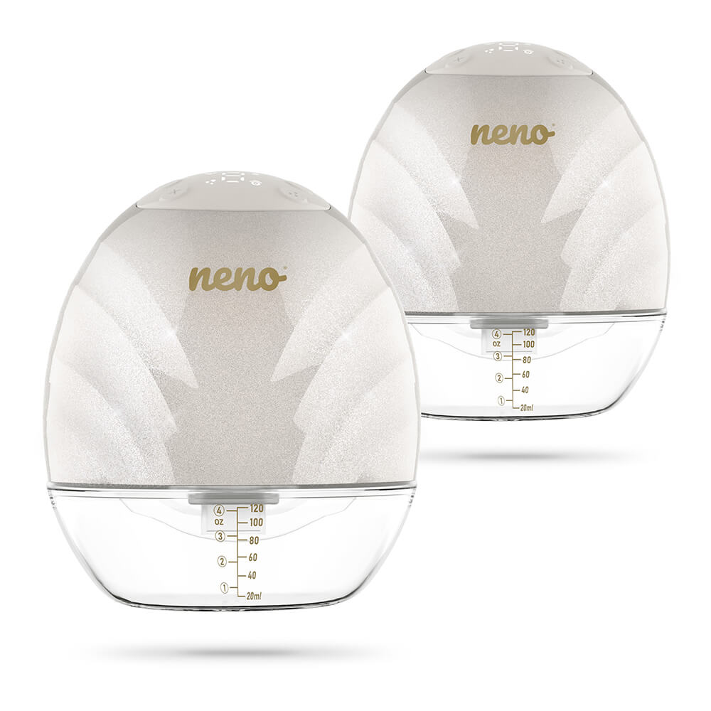 NENO - Brystpumpe Perla Handsfree Dobbelt - 26 mm, 19 mm, 22 mm