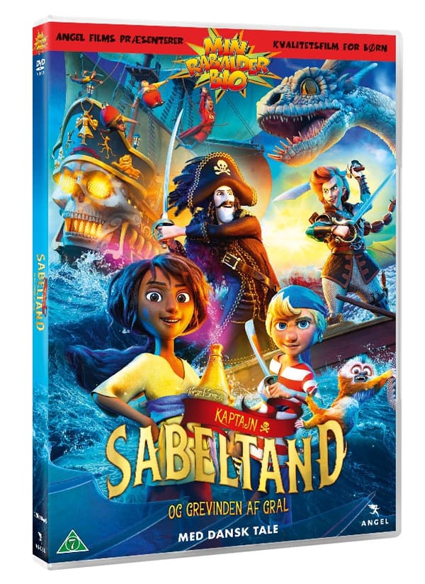 KAPTAJN SABELTAND - GREVINDEN AF GRAL - (DVD and Blu-ray)