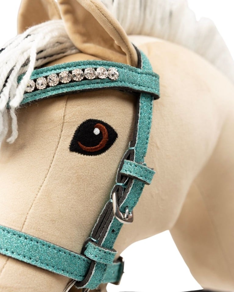 Køb My Hobby Horse Trense blå glitter Køb My Hobby Horse Trense blå glitter