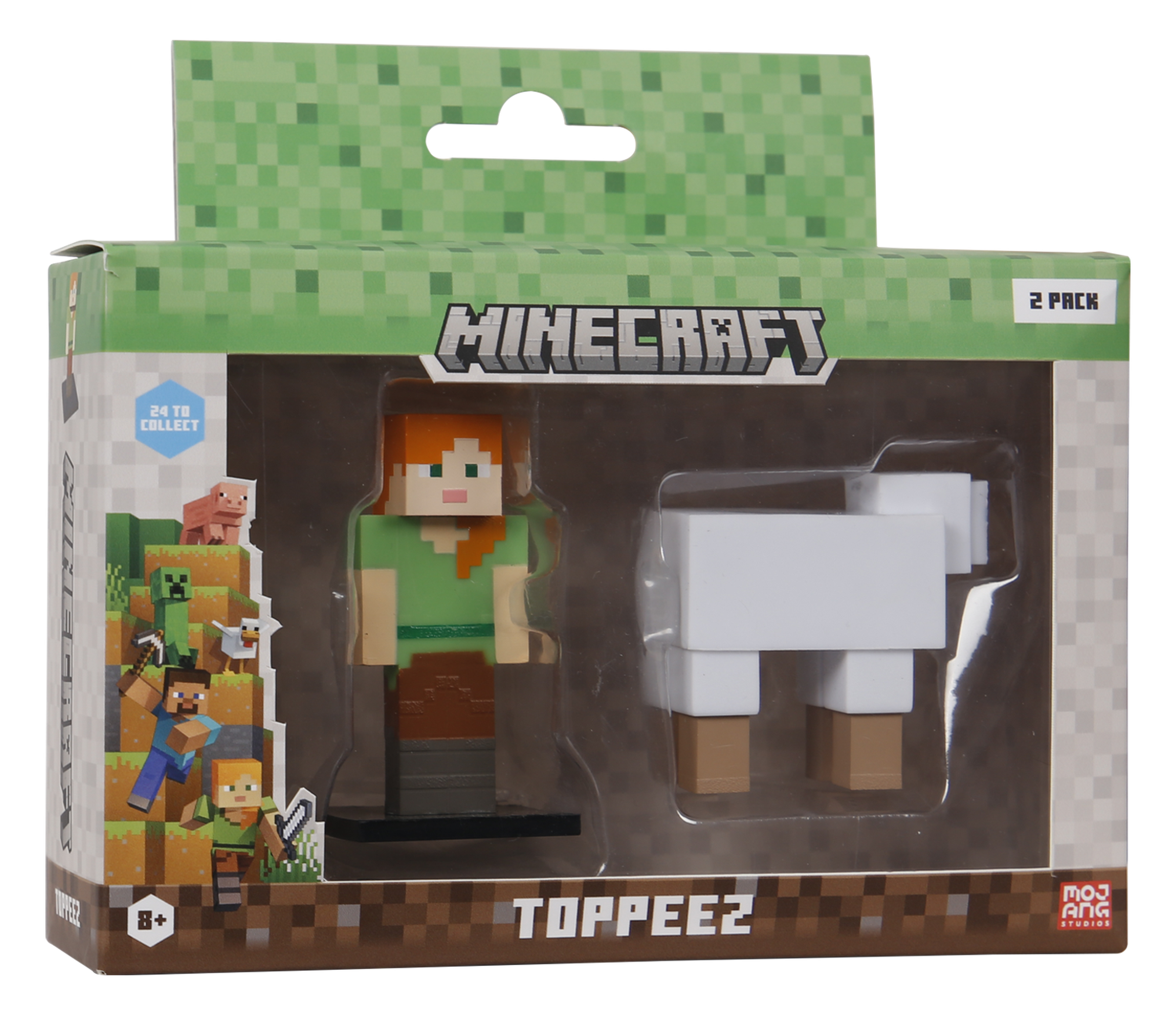 Minecraft - 3D Figure 2 pack - Alex & Sheep