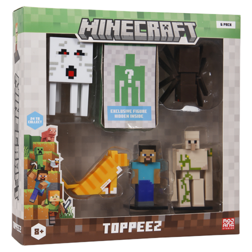 Minecraft -3D Figure 6 pack - Style 3