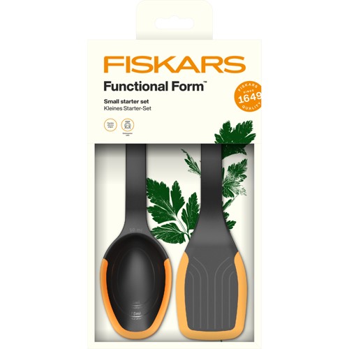 Fiskars - FunctionalForm Köksset med 2 delar - Stekspade & sked