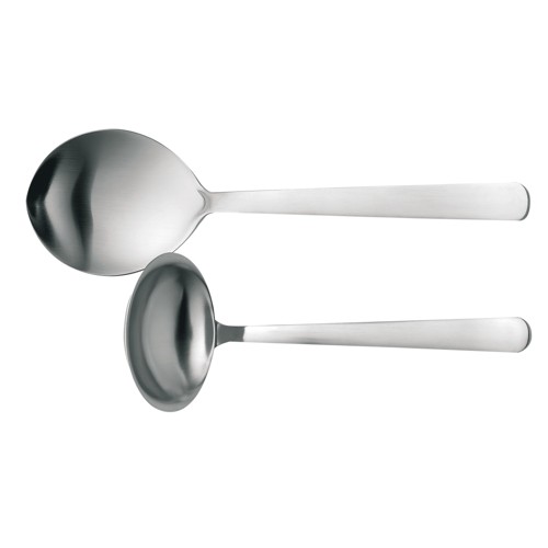 Fiskars - FunctionalForm Serveringsbestick 2 delar - Matt stål